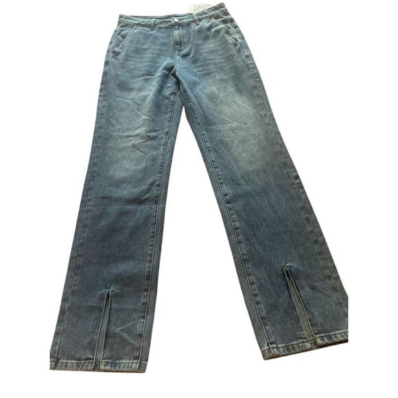 NWT Commense Split Hem Jeans Size M - Picture 1 of 10